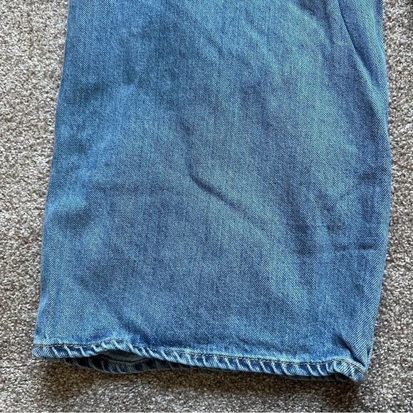 Old Navy High-Rise Loose Wide Leg Distressed Blue Jeans Womens Plus Size 16 NWOT - Picture 14 of 15